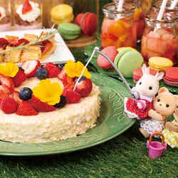 ストロベリースイーツブッフェ with シルバニアファミリー(C)EPOCH