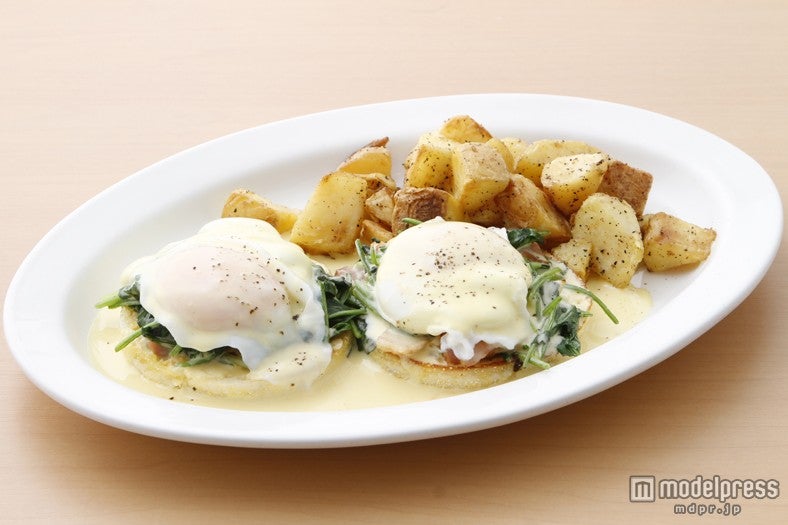 「エッグスベネディクト」￥1，200