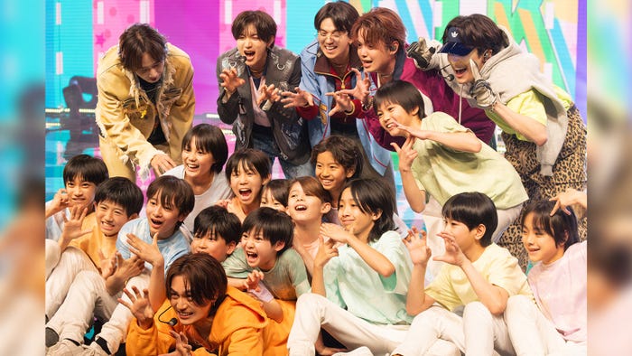 Travis Japan&ジュニア14人(C)Storm Labels Inc.