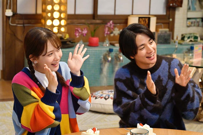 畑芽育、木戸大聖「9ボーダー」最終話より(C)TBS