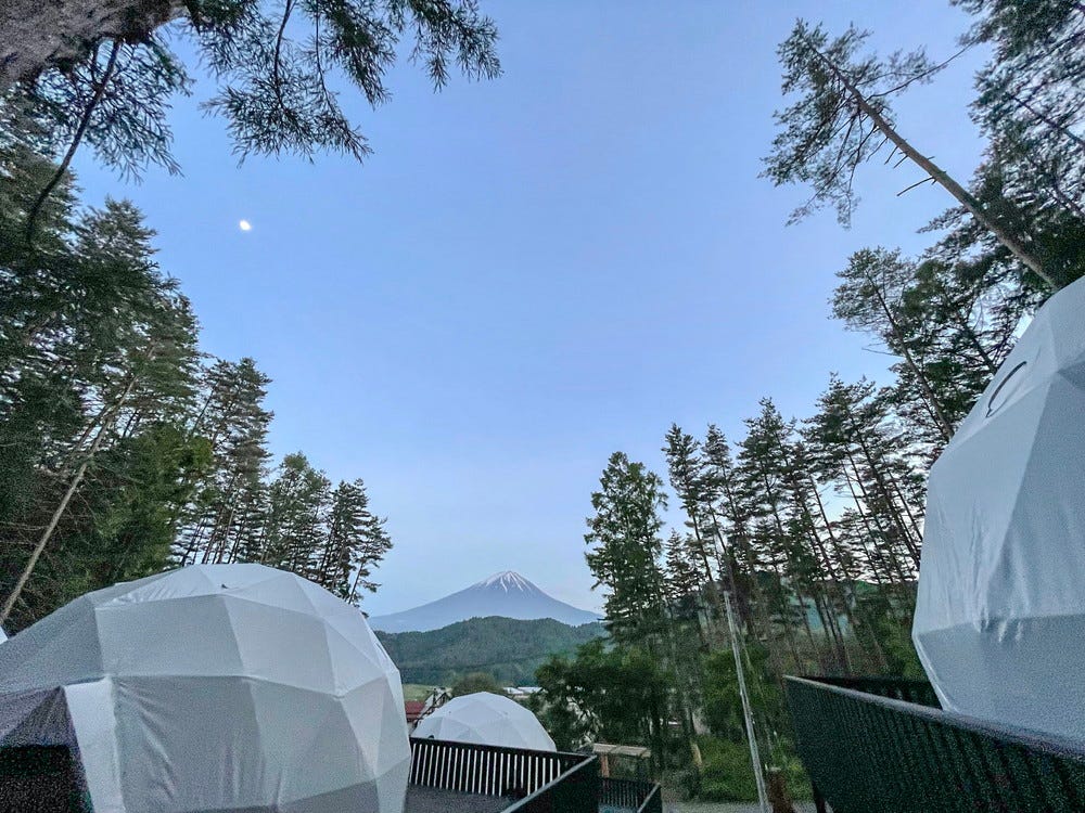 山梨にキャンプ&グランピング場「TOCORO.Mt.Fuji CAMP&GLAMPING」誕生