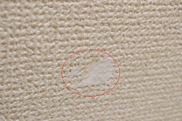 補修転写シール　使用例