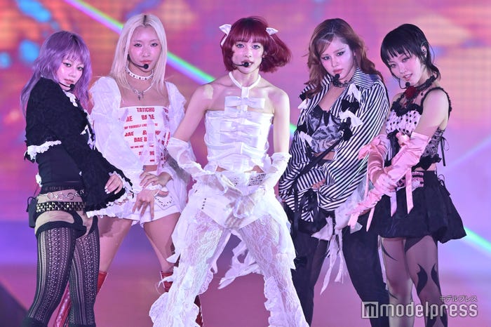 HINATA、MAYA、JURIN、HARVEY、CHISA(C)モデルプレス