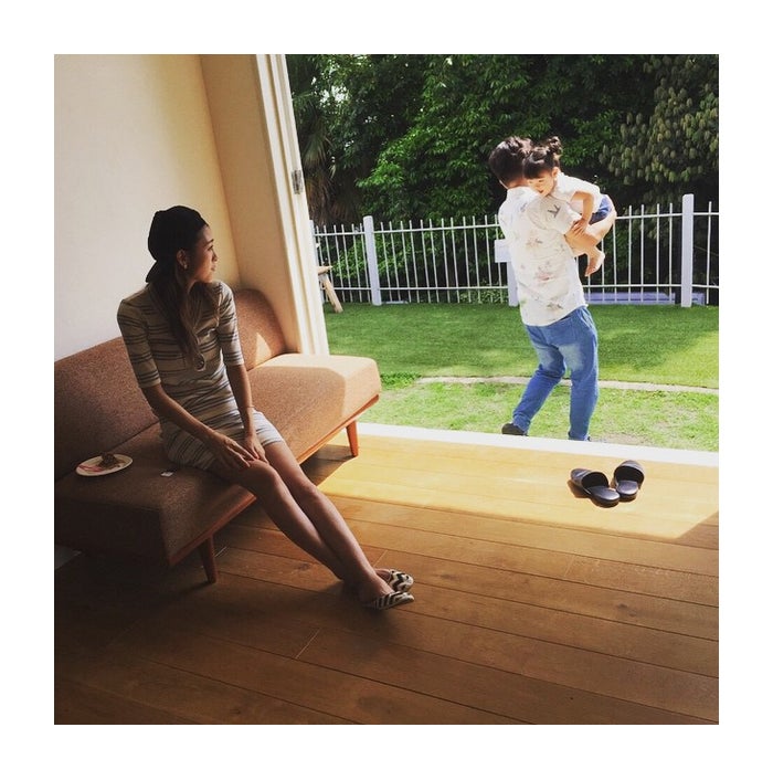 家族ショットとともにファンに感謝／木下優樹菜Instagramより