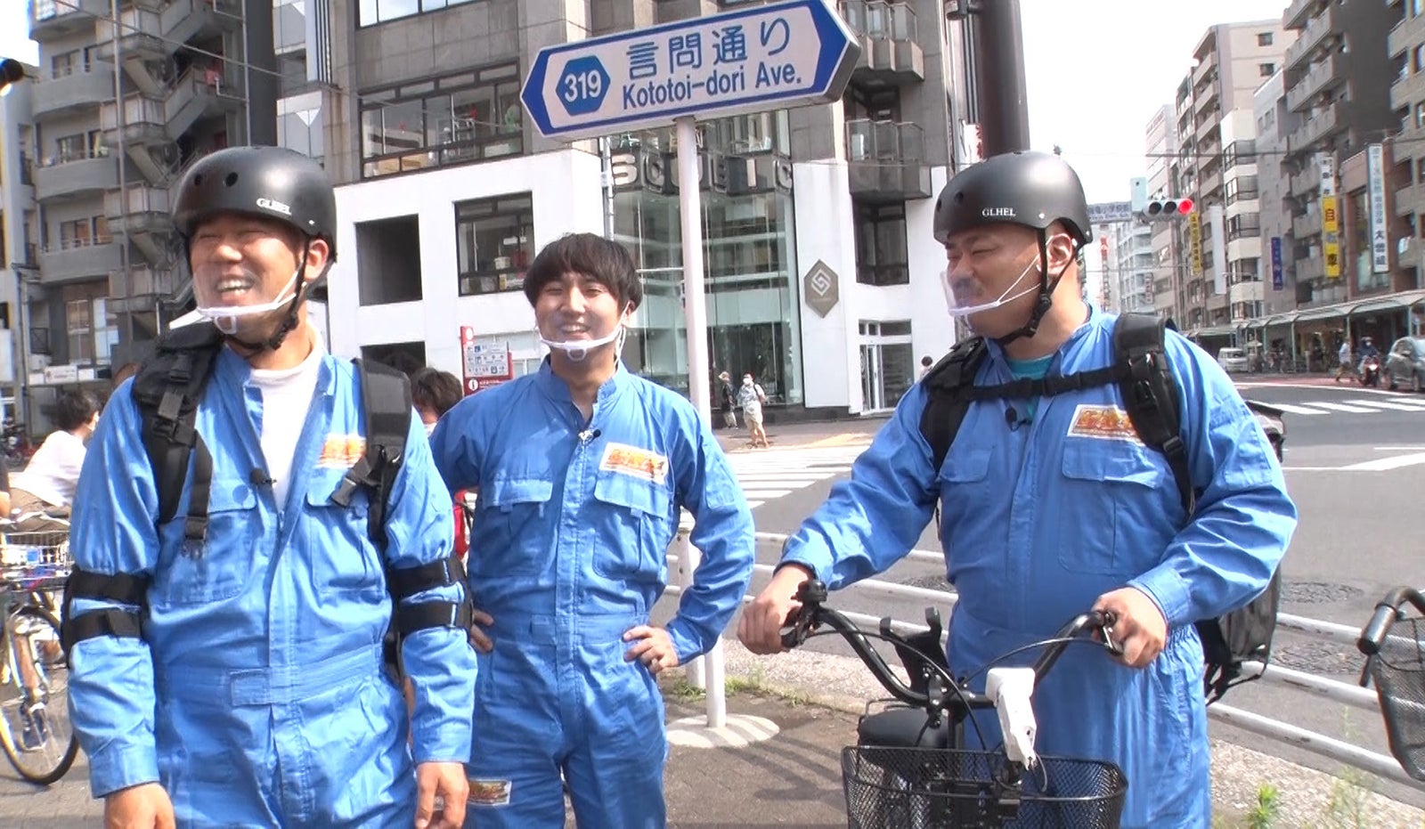 （左から）ナダル、西野創人、クロちゃん （C）フジテレビ