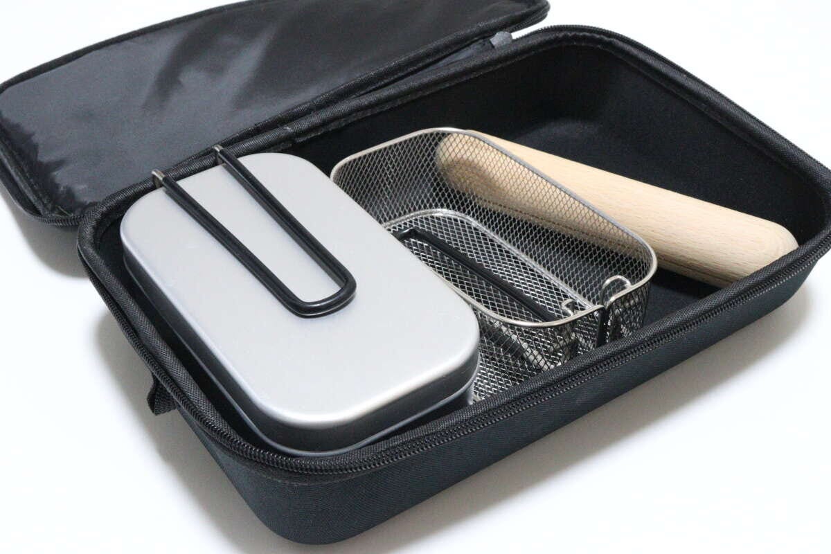 ダイソー キャンプギアケース サイズ感 使用例 ダイソー キャンプギアケース サイズ感 使用例