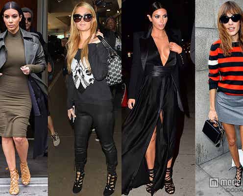 足元から春夏トレンドチェック!絶対流行る“グラディエーター”スタイルを海外セレブに学ぶ