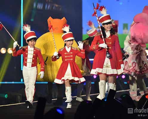 芦田愛菜、鈴木福の可愛すぎる2ショット行進に声援