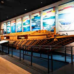 丸子船/画像提供:滋賀県立琵琶湖博物館