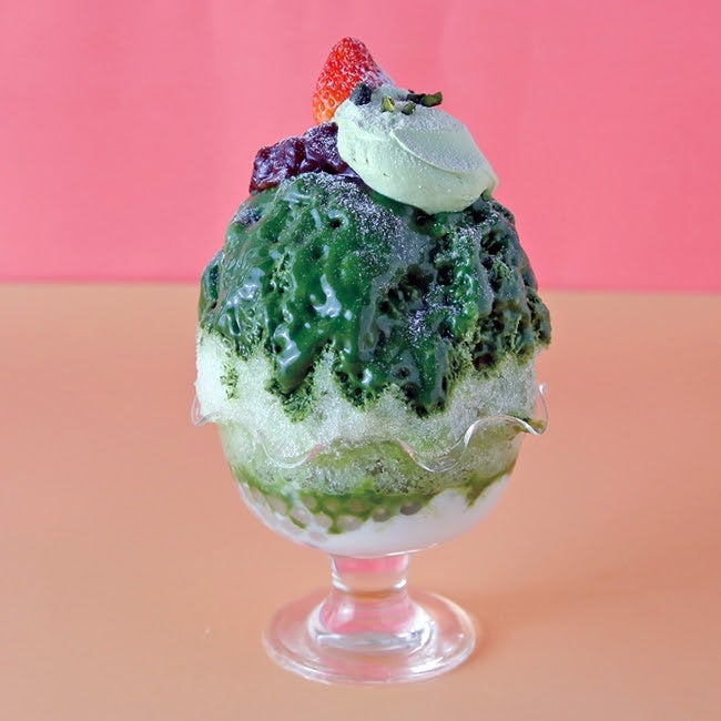 抹茶タピオカかき氷　1200円／画像提供：ポトマック
