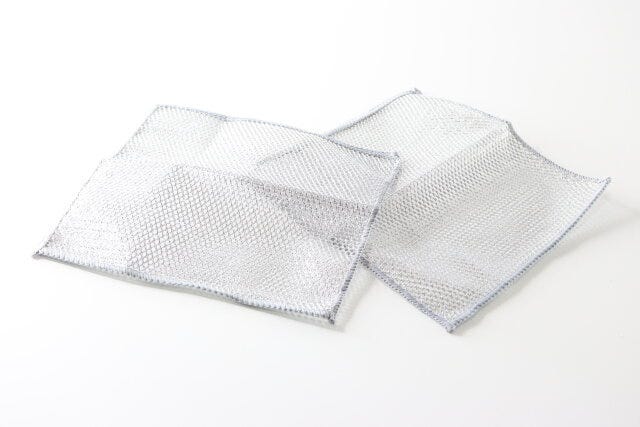 アルミ蒸着ポリエステルメッシュクリーナー2P
