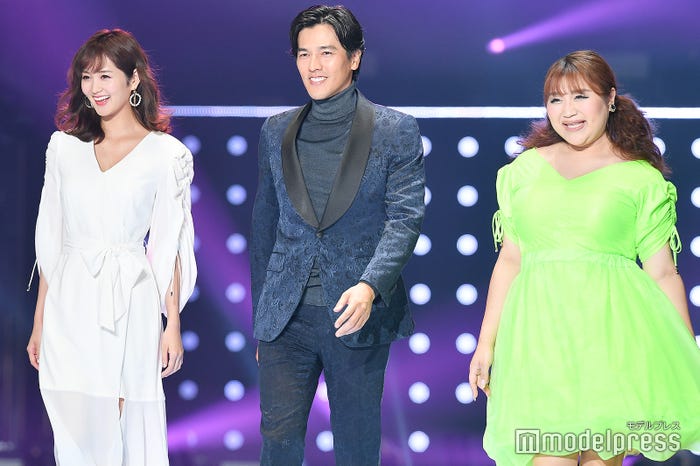上条百里奈、要潤、りんごちゃん (C)モデルプレス