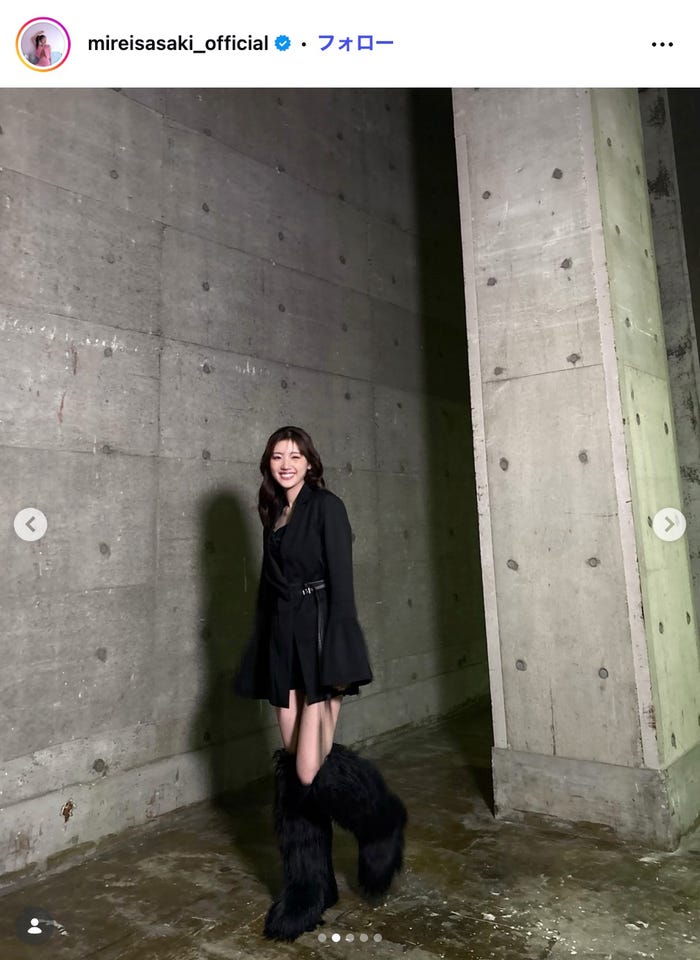 佐々木美玲Instagramより