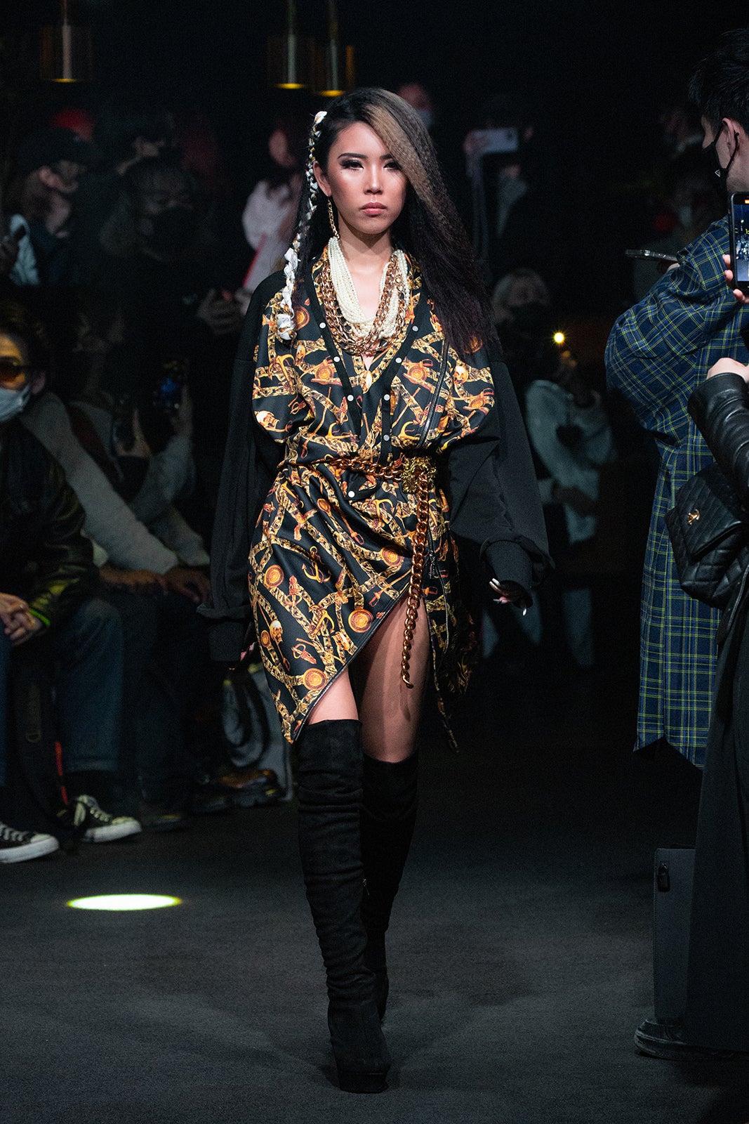 ランウェイショーの様子（提供写真）