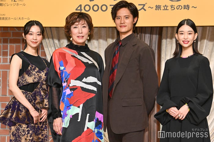 (左から)瀬戸さおり、高畑淳子、岡本圭人、森川葵 (C)モデルプレス