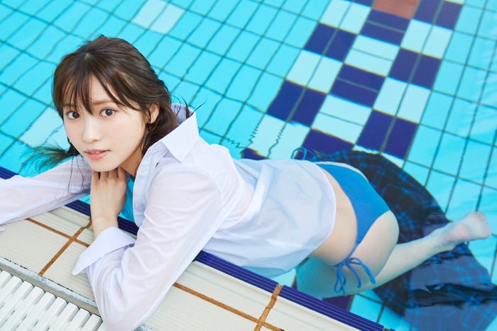 古田愛理/撮影:熊木優(io)/1st写真集「体感温度」先行カットより(提供写真)