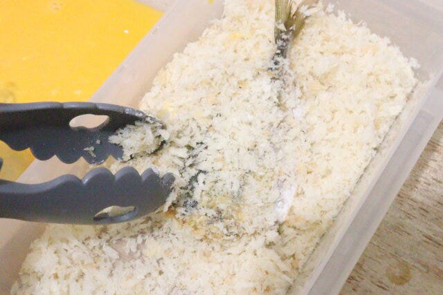 キャンドゥ 揚げ物らくトレー キャンドゥのパン粉がこぼれない揚げ物らくトレー