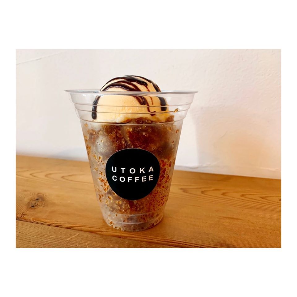 夏季限定メニュー コーヒーグラニテ／画像提供：UTOKA COFFEE