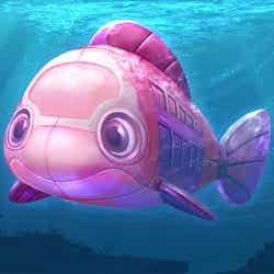 ストーリーに登場する潜水艦（イメージ）Artist concept only（C）Disney／Pixar
