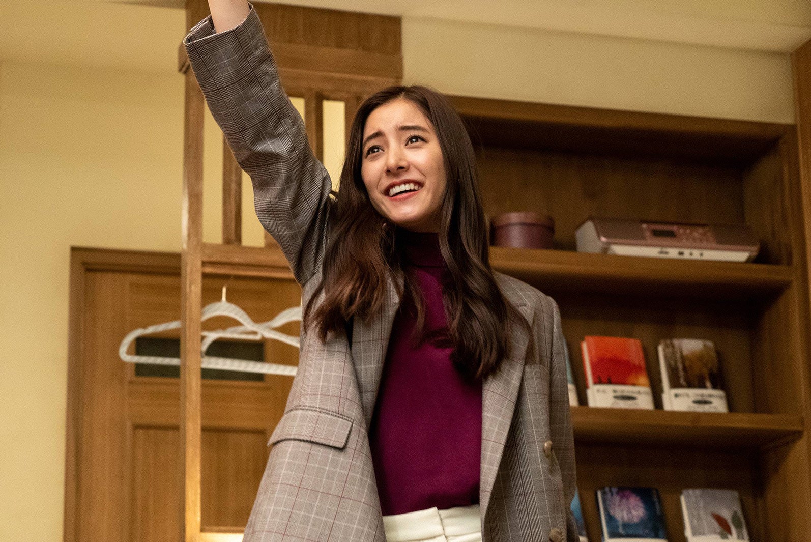 新木優子／「モトカレマニア」第2話より（C）フジテレビ