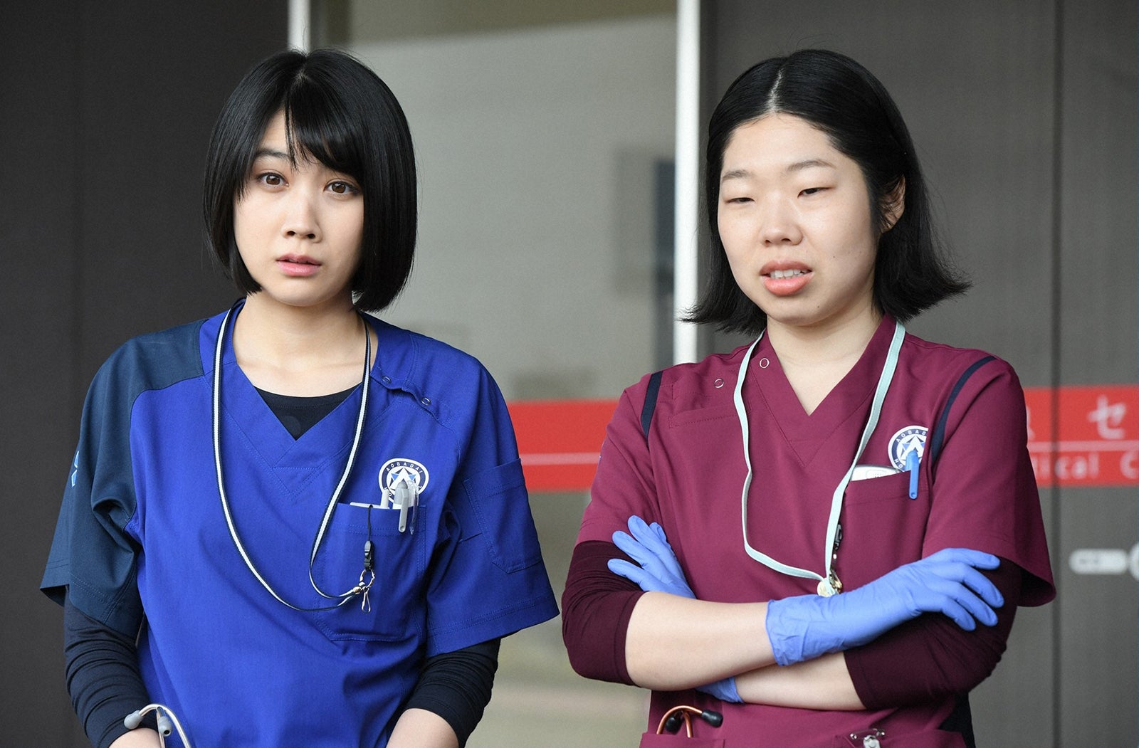 松本穂香、うらじぬの／「病室で念仏を唱えないでください」第6話より（C）TBS