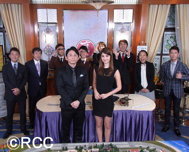 「有吉！謎解き物語 ～地元も知らないニッポン鉄道編～」出演者たち