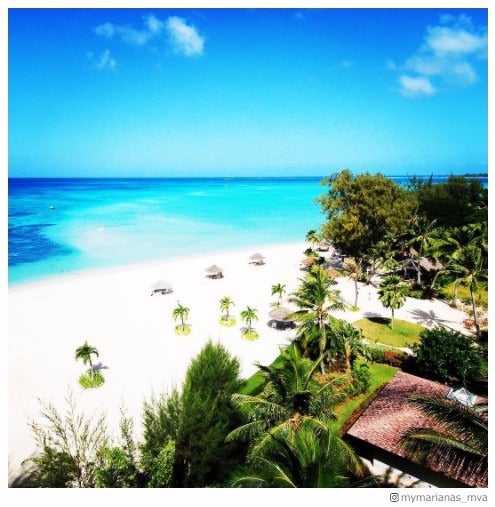 フォトジェニックな写真が満載のマリアナ政府観光局公式インスタグラム／マリアナ政府観光局公式インスタグラムより