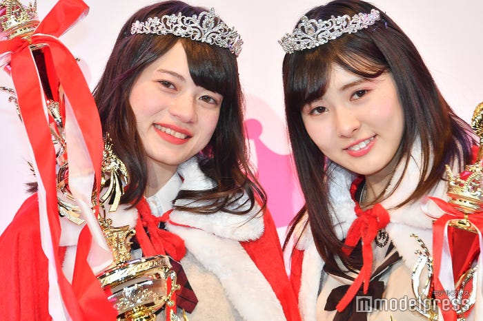 グランプリのあれんさん、準グランプリのみゆんさん(C)モデルプレス