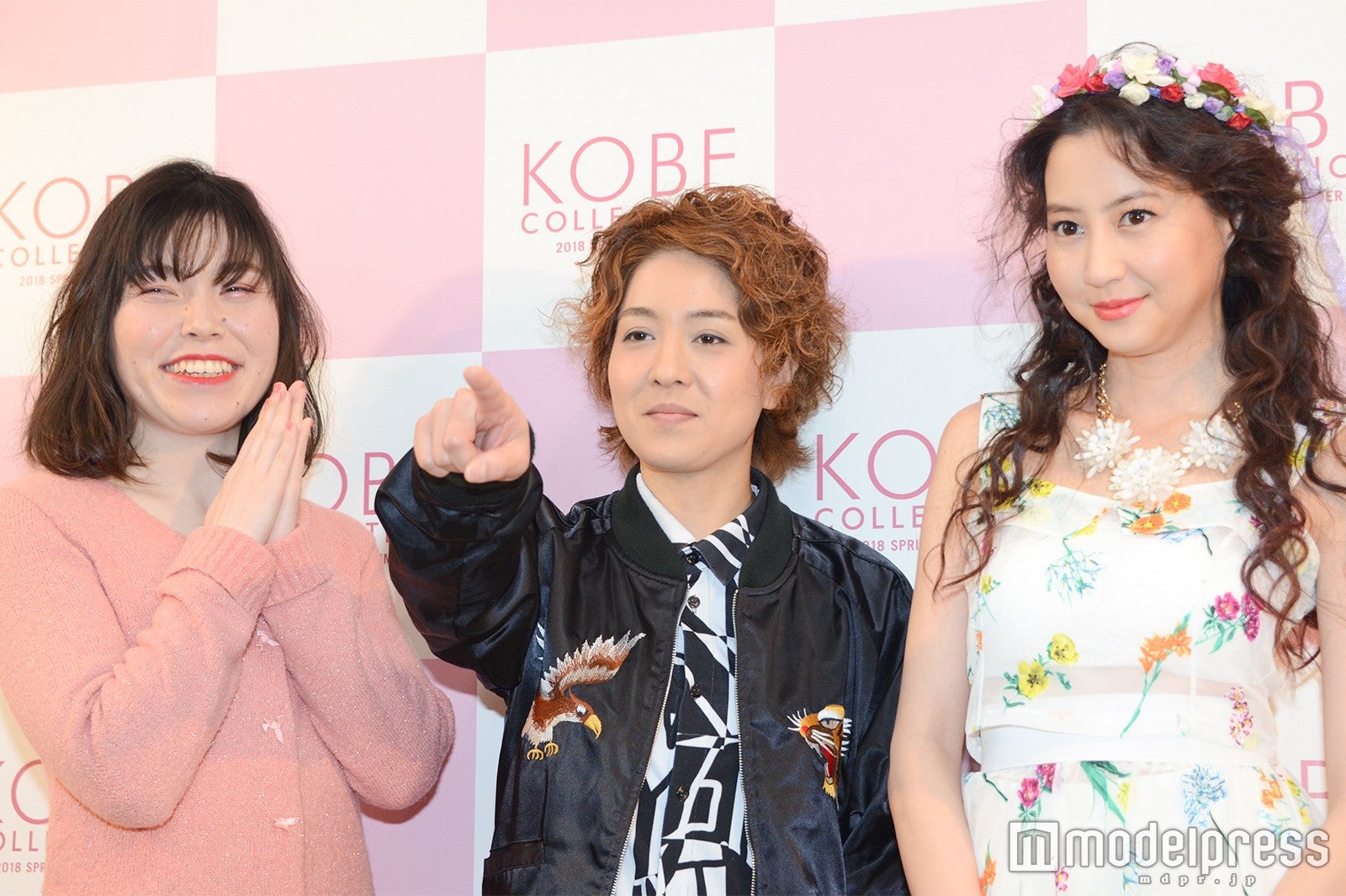 尼神インター誠子、渚、河北麻友子 （C）モデルプレス