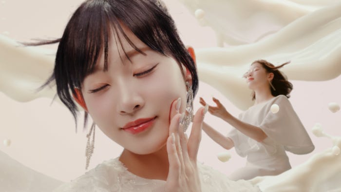 ME:I/新CM「特濃ワンダーランド 特濃ミルク」篇より(提供写真)