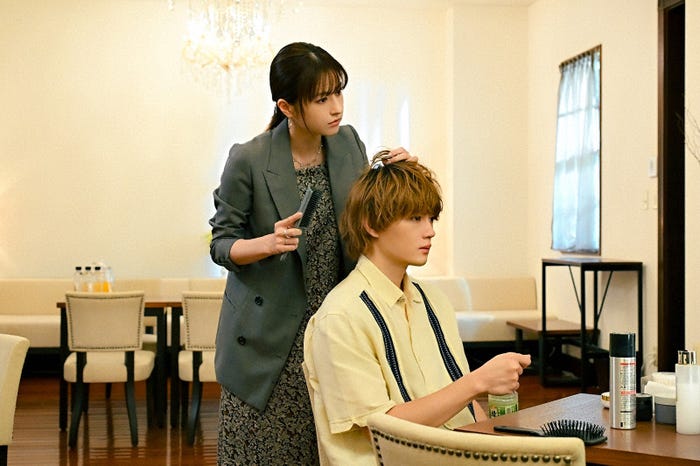 松本若菜、佐野勇斗「君の好きは無敵」第8話(C)TBS
