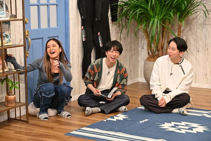 みちょぱ、櫻井翔、有吉弘行(C)TBS