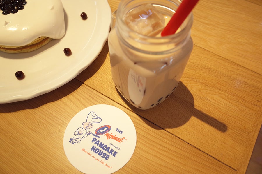 オリジナルパンケーキハウスタピオカミルクティー
