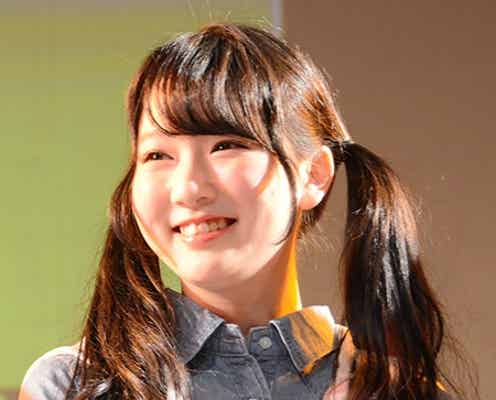 「Popteen」ゆらゆら、春コーデで爽やかウォーキング “敬礼”ポーズに「可愛い」大歓声