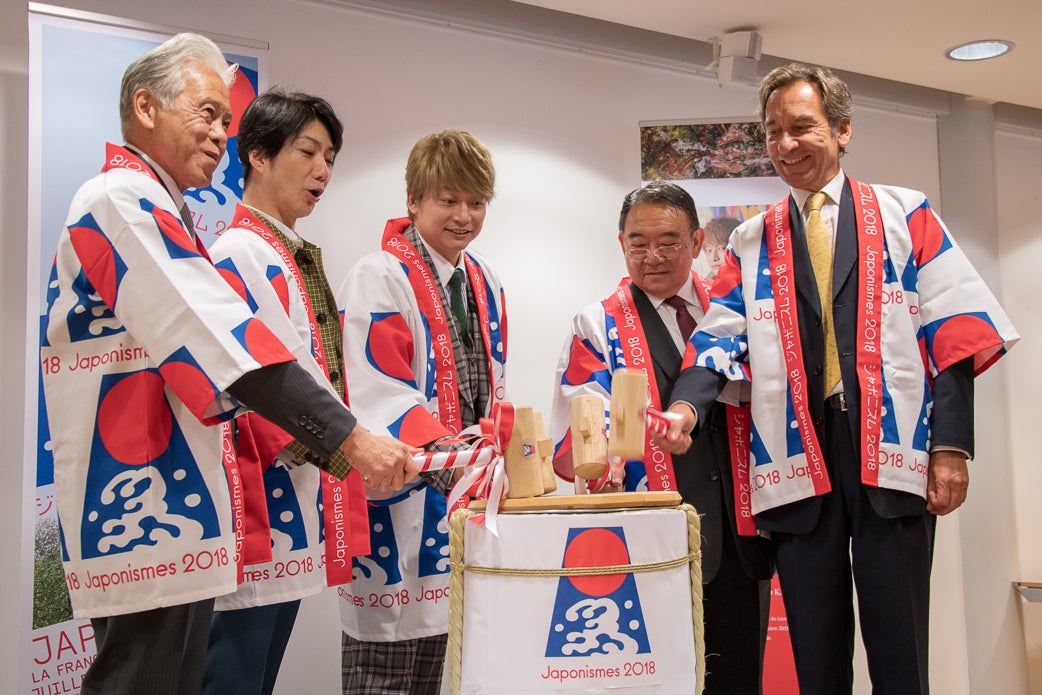 お披露目会＆レセプションパーティーの様子（提供写真）