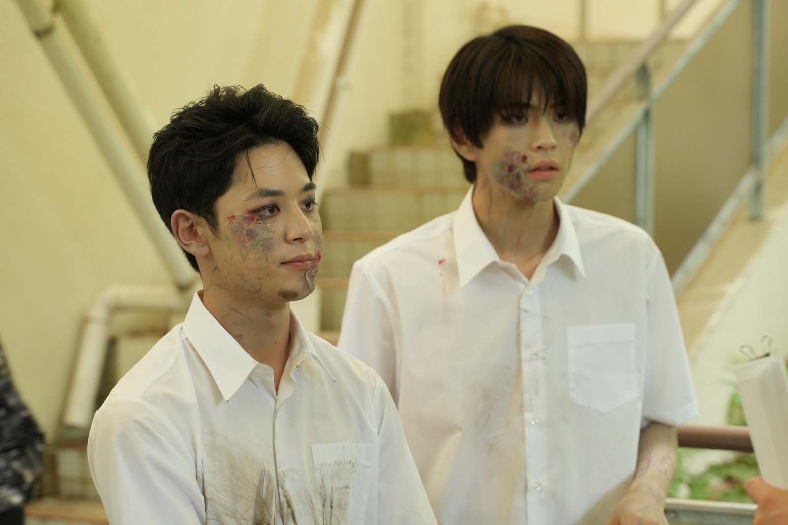 小林虎之介、中沢元紀「ひだまりが聴こえる」第3話より（C）「ひだまりが聴こえる」製作委員会