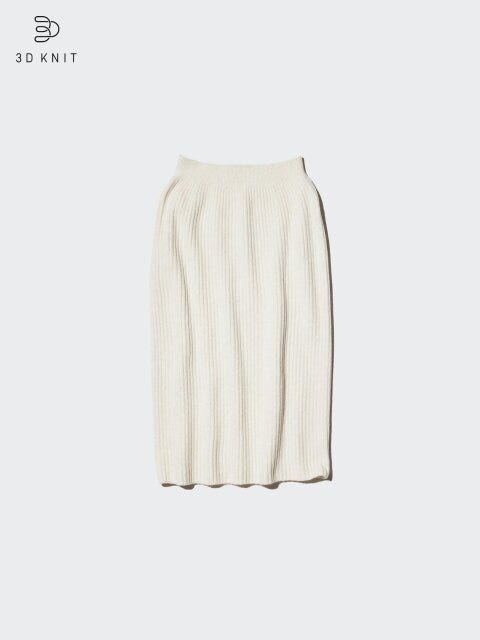 2025冬ユニクロ感謝祭値下げ3Dスフレヤーンスカート