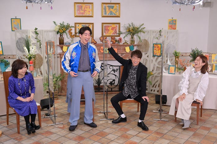 ハイヒール・モモコ、村上信五、陣内智則、朝日奈央(C)MBS