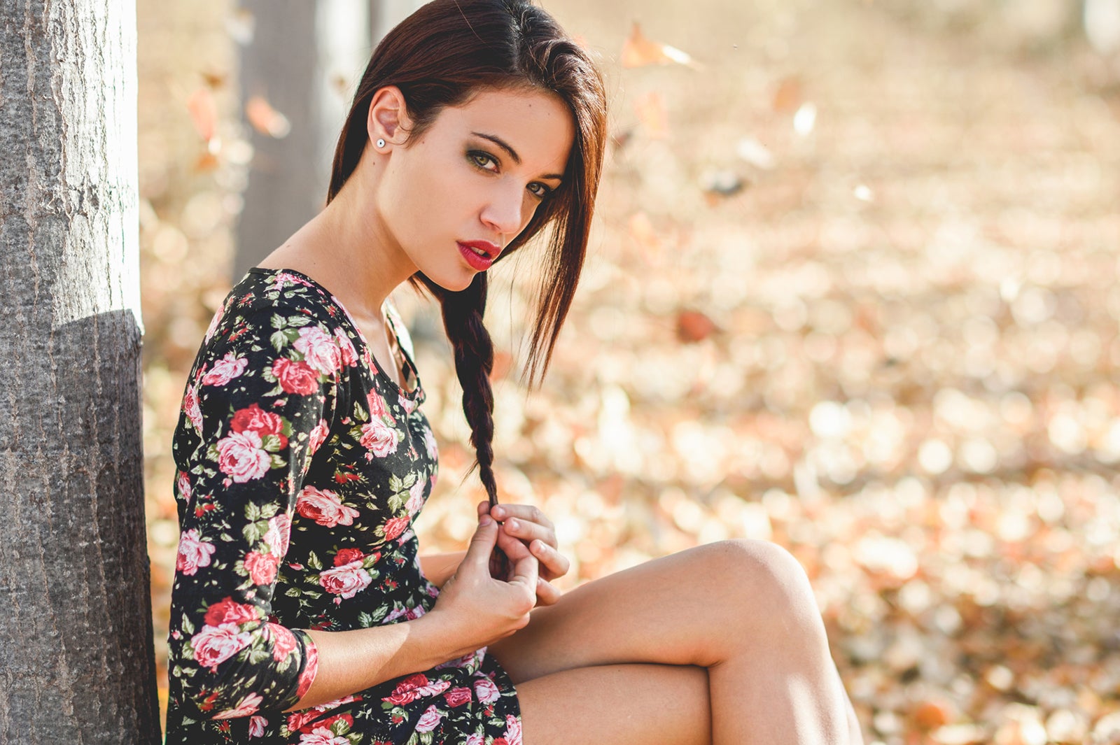 落ち着いたヘアカラー（Photo-by-javiindy／Fotolia）