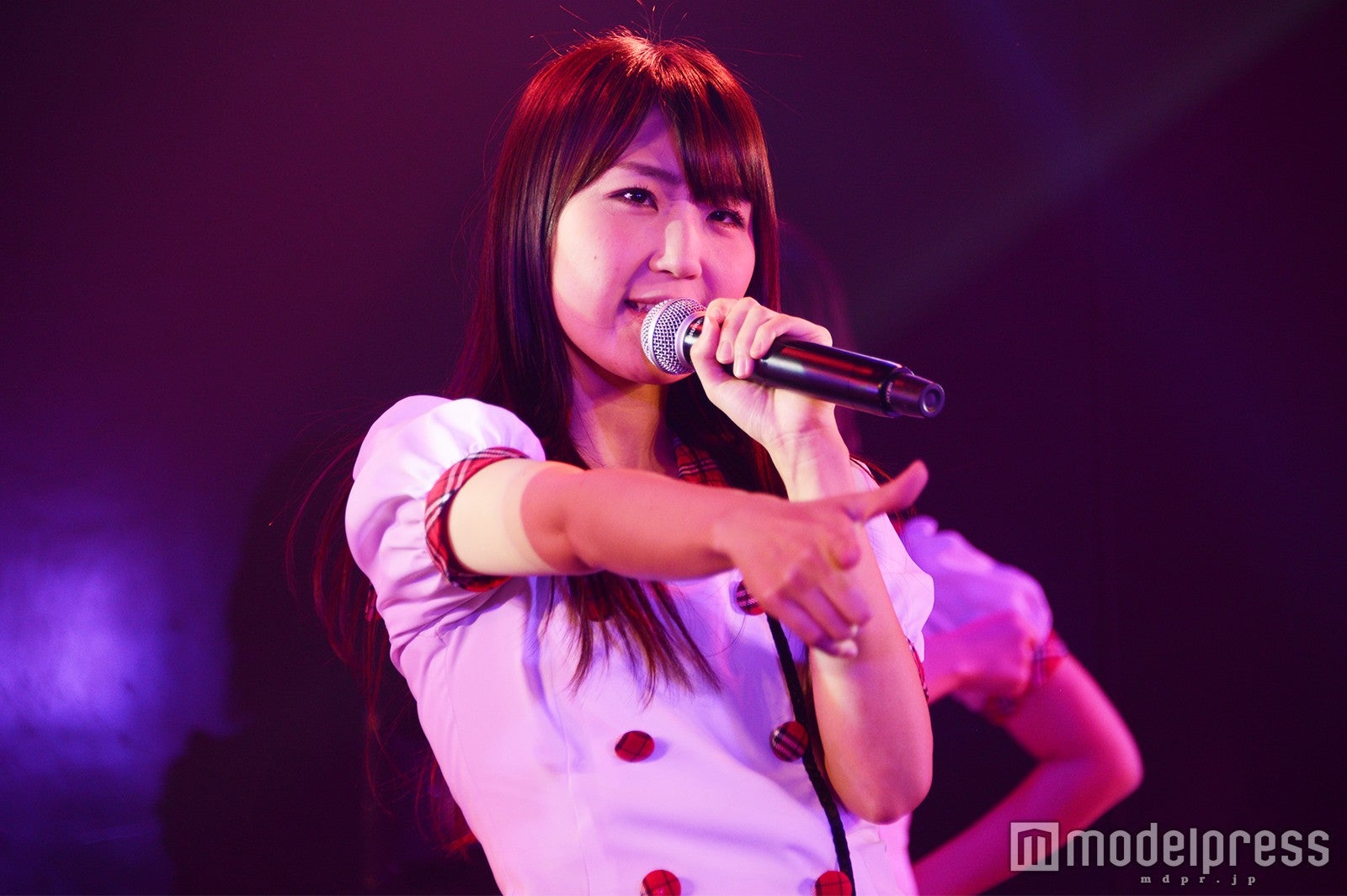 中田ちさと「小嶋陽菜好感度爆上げ公演」（C）モデルプレス