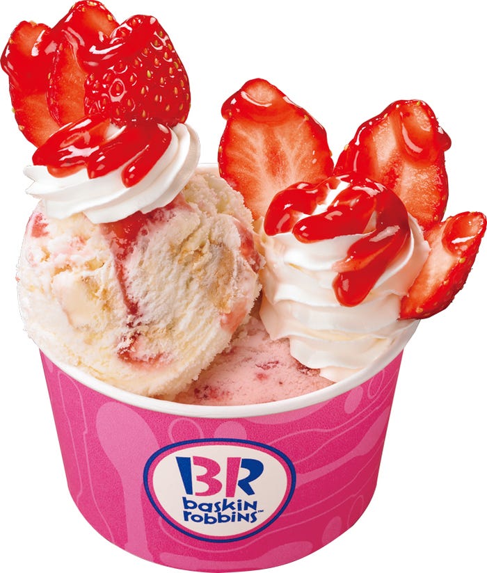 カップサンデーキッズダブル/画像提供:B-R サーティワン アイスクリーム