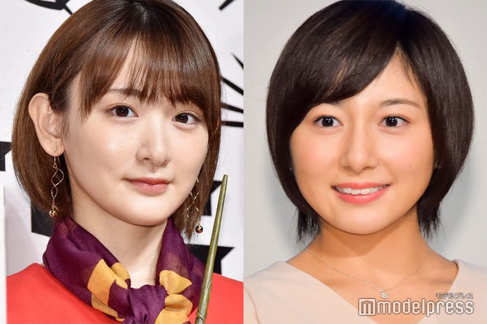 生駒里奈、市來玲奈アナ(C)モデルプレス