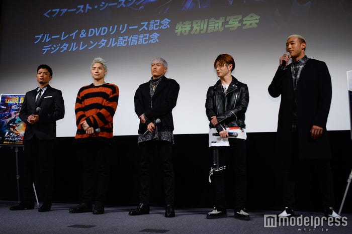 (左から)GENERATIONS数原龍友、小森隼、中務裕太、佐野玲於、関口メンディー (C)モデルプレス