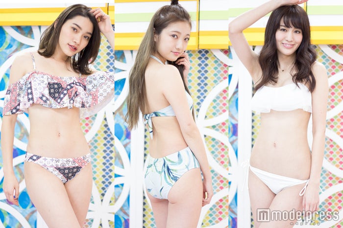 美くびれが眩しい チラリ胸元もsexyな水着美女に釘付け 深夜のトレンド水着ファッションショー モデルプレス 美くびれが眩しい チラリ胸元もsexyな水着美女に釘付け 深夜のトレンド水着ファッションショー モデルプレス