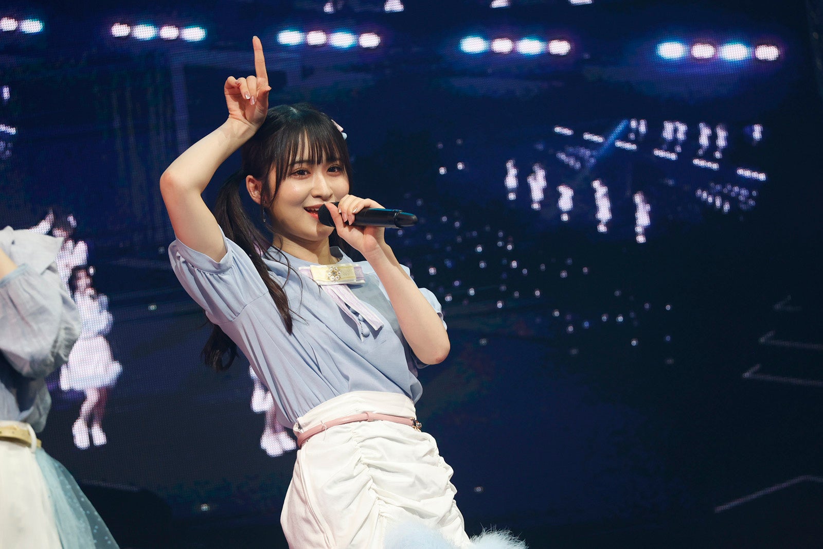 HKT48矢吹奈子、初センター最新曲サプライズ披露 6期生お披露目