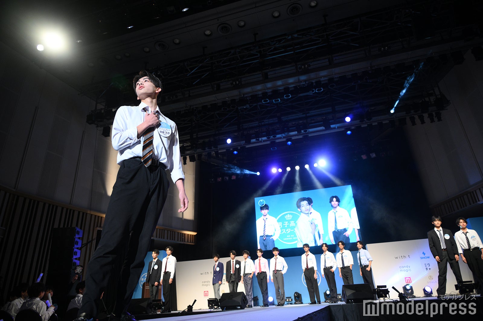 「男子高生ミスターコン2024」より（C）モデルプレス