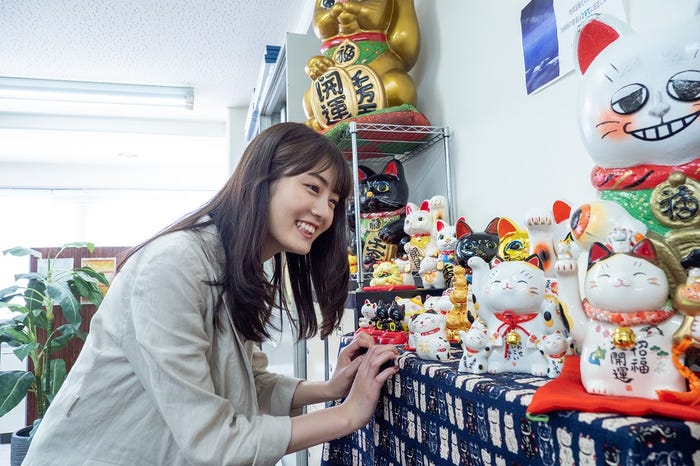 水谷果穂(C)テレビ東京