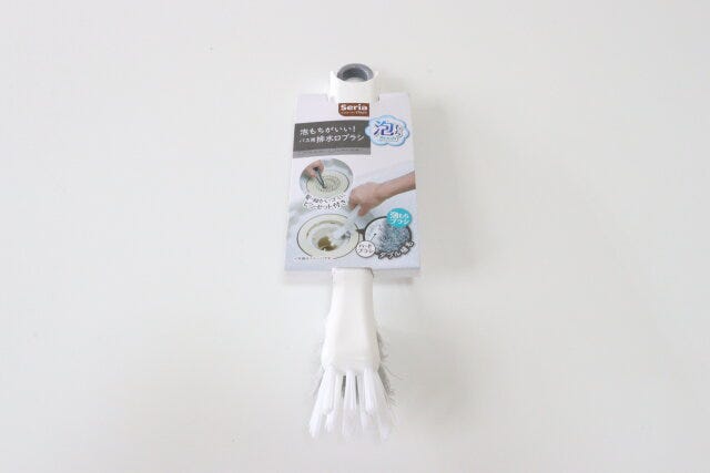 バス用排水口ブラシ　パッケージ