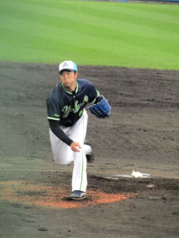 ヤクルト・青柳 ライブBP初登板で安打性の打球は3本