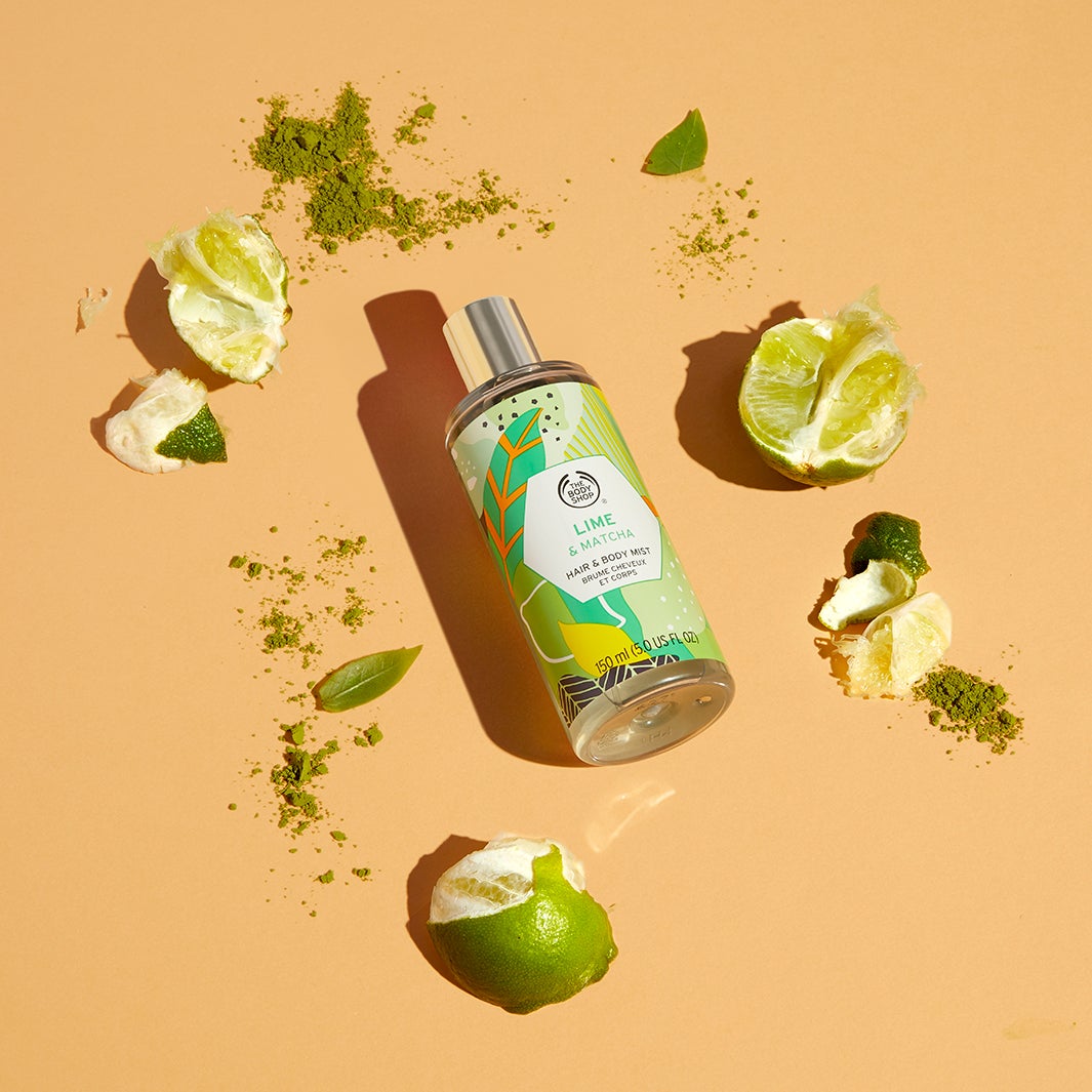 「ヘア＆ボディミスト ライム＆マッチャ」（提供写真）
